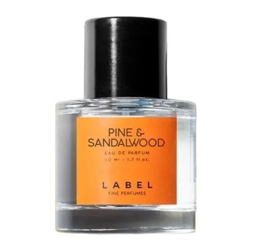 Label Pine & Sandelwood...